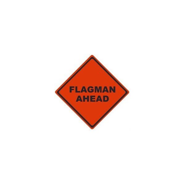 Nmc TRAFFIC, FLAGMAN AHEAD, 48X48, RUM4807 RUM4807 - main
